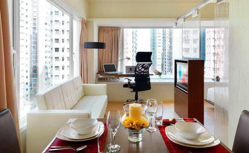 The Johnston Suites Hong Kong Serviced Apartments Exteriör bild